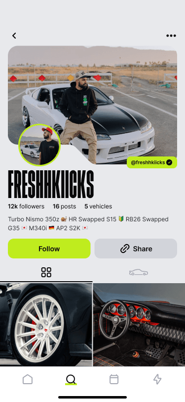 Shop the builds you follow.